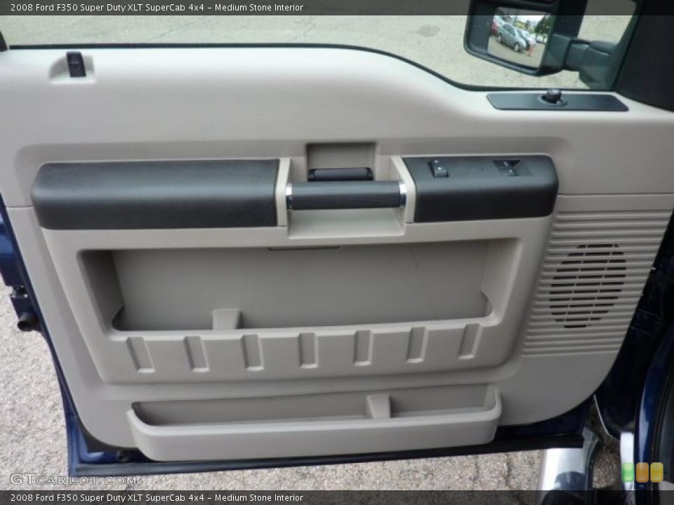 Medium Stone Interior Door Panel for the 2008 Ford F350 Super Duty XLT SuperCab 4x4 #48724043