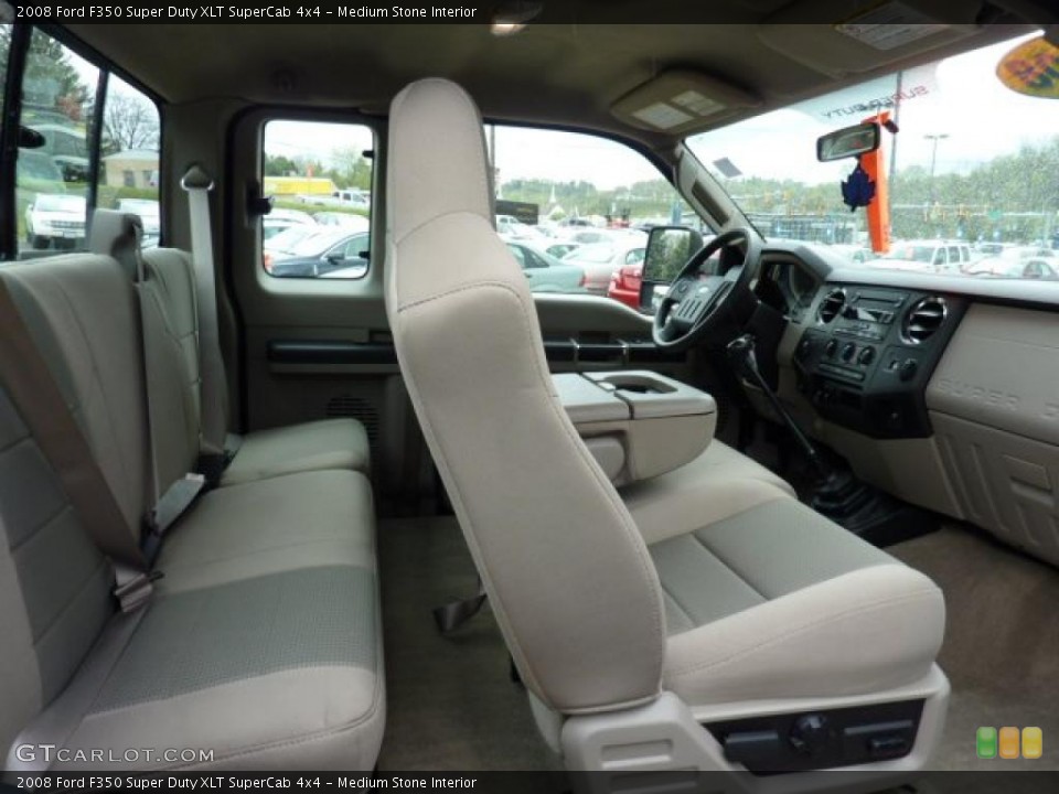 Medium Stone Interior Photo for the 2008 Ford F350 Super Duty XLT SuperCab 4x4 #48724079
