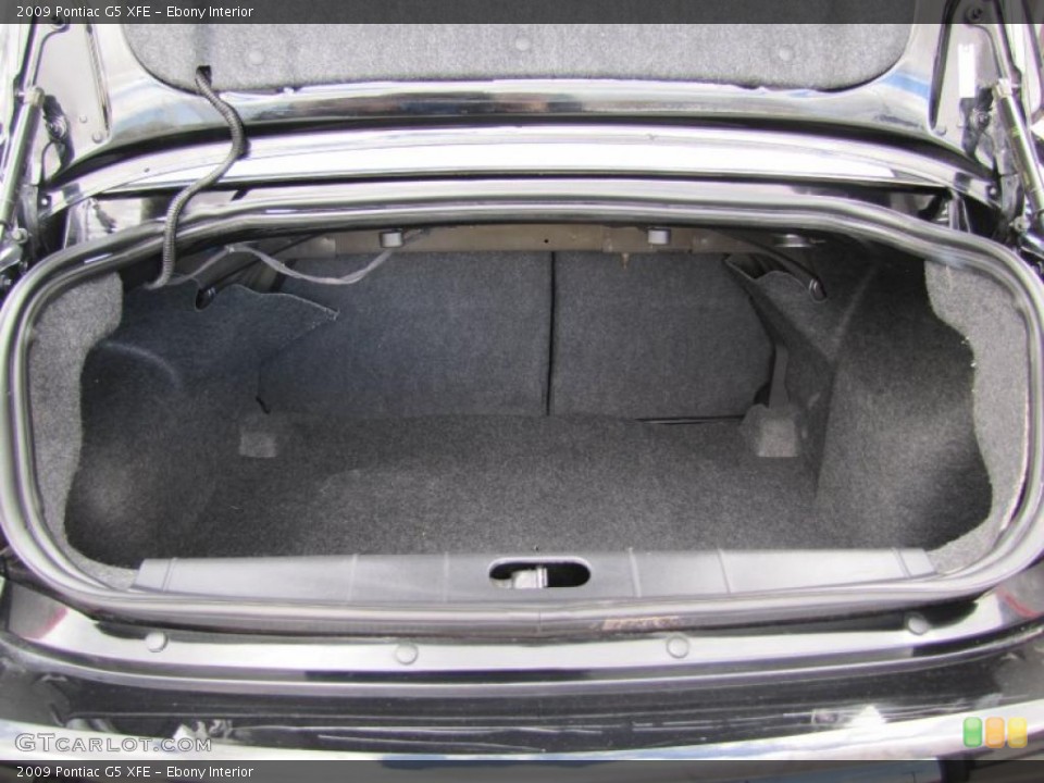 Ebony Interior Trunk for the 2009 Pontiac G5 XFE #48724091