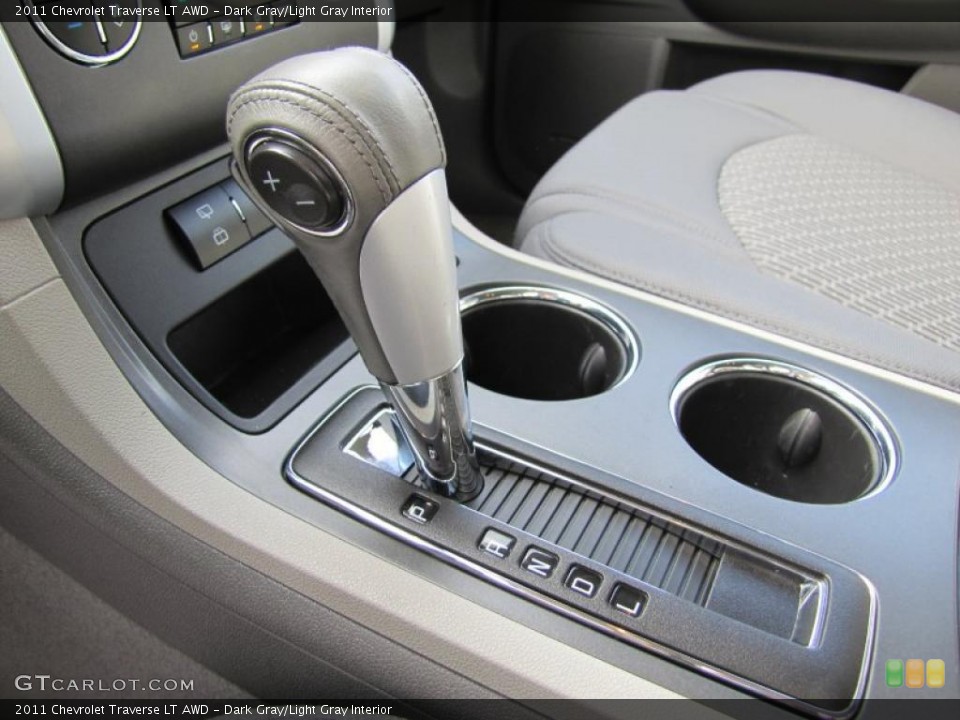 Dark Gray/Light Gray Interior Transmission for the 2011 Chevrolet Traverse LT AWD #48724835