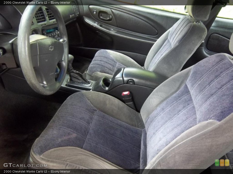 Ebony Interior Photo for the 2000 Chevrolet Monte Carlo LS #48724865