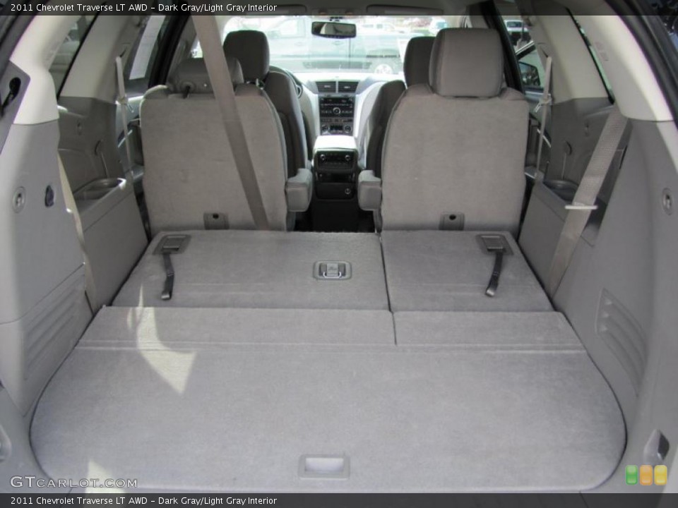 Dark Gray/Light Gray Interior Trunk for the 2011 Chevrolet Traverse LT AWD #48724916