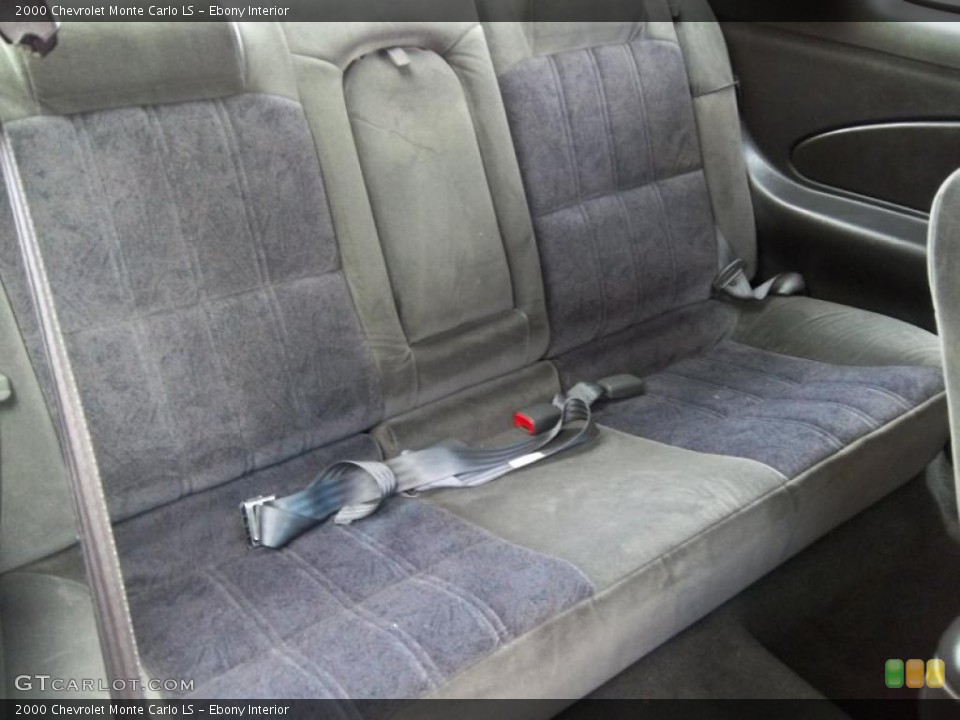 Ebony Interior Photo for the 2000 Chevrolet Monte Carlo LS #48724937