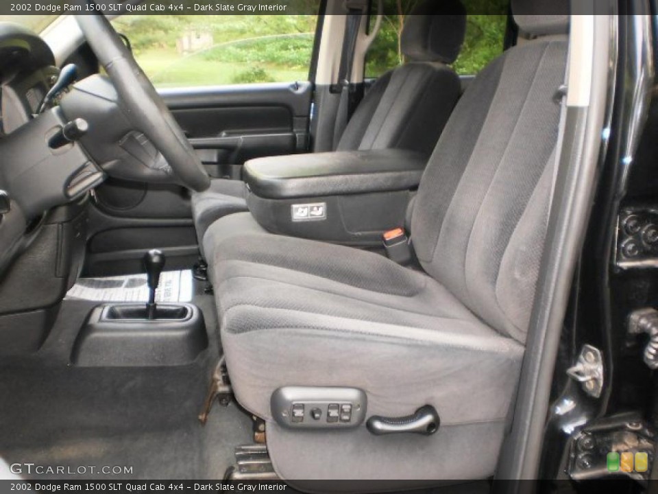 Dark Slate Gray Interior Photo for the 2002 Dodge Ram 1500 SLT Quad Cab 4x4 #48727484