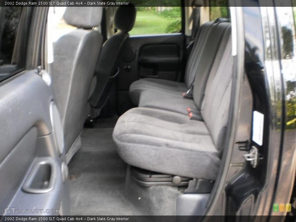 Dark Slate Gray Interior Photo for the 2002 Dodge Ram 1500 SLT Quad Cab 4x4 #48727496