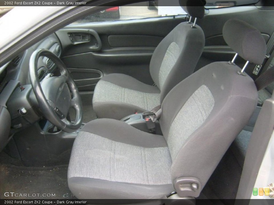 Dark Gray Interior Photo for the 2002 Ford Escort ZX2 Coupe #48727538