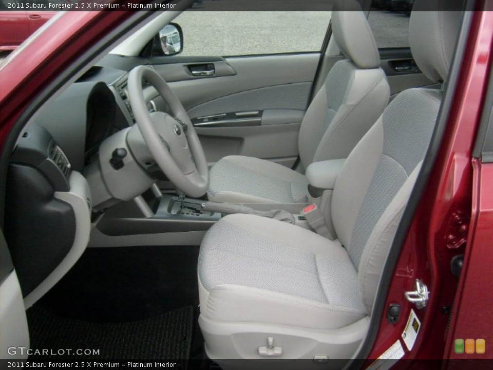 Platinum Interior Photo for the 2011 Subaru Forester 2.5 X Premium #48731027