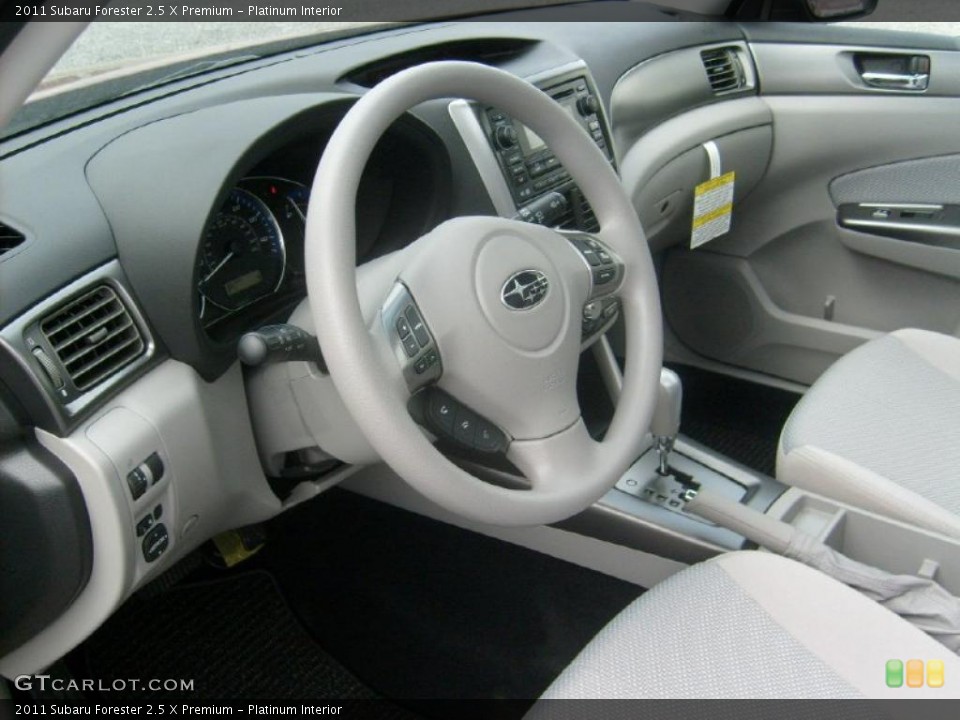 Platinum Interior Photo for the 2011 Subaru Forester 2.5 X Premium #48731057