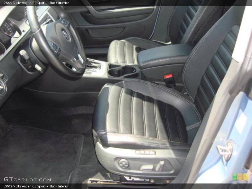 Black Interior Photo for the 2009 Volkswagen CC Sport #48731946