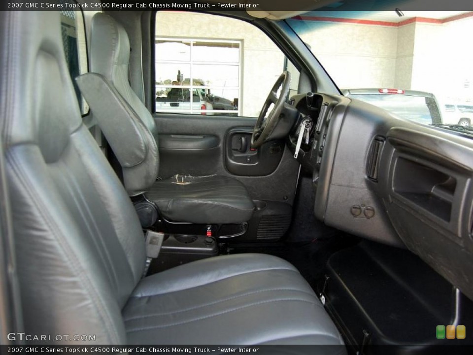 Pewter 2007 GMC C Series TopKick Interiors