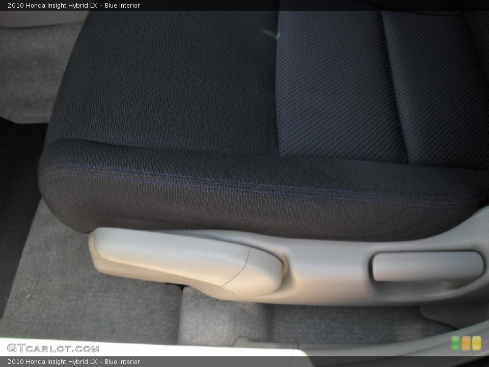 Blue Interior Controls for the 2010 Honda Insight Hybrid LX #48733812