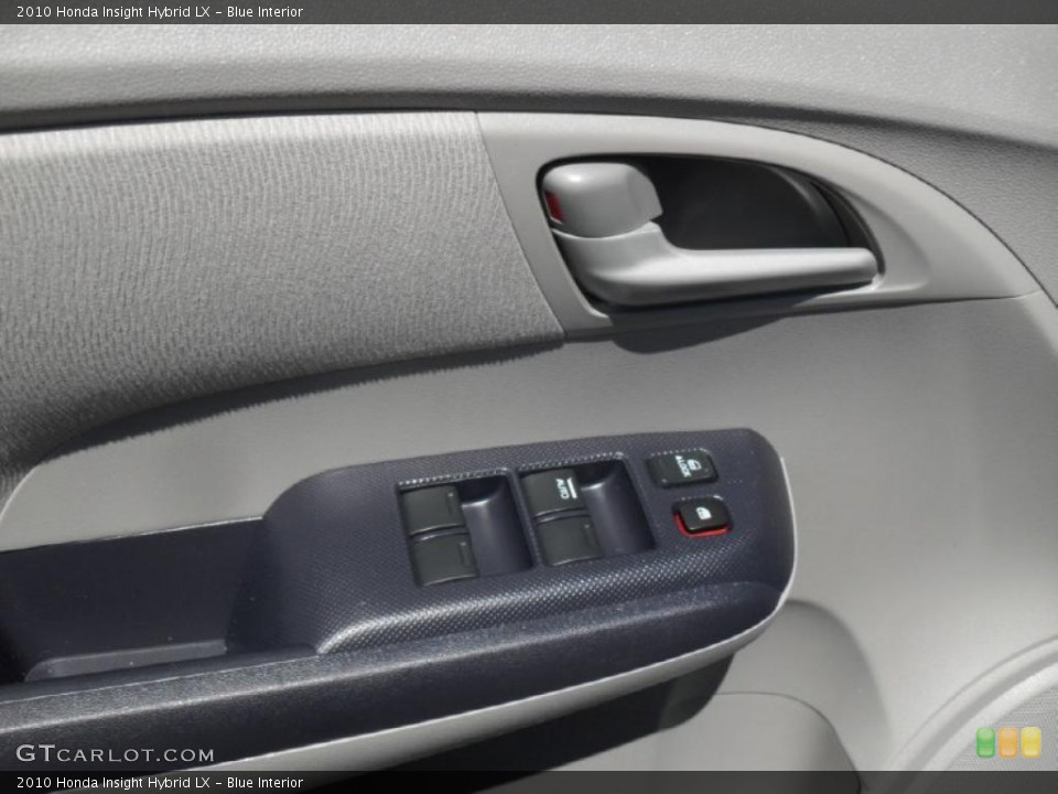 Blue Interior Controls for the 2010 Honda Insight Hybrid LX #48733842
