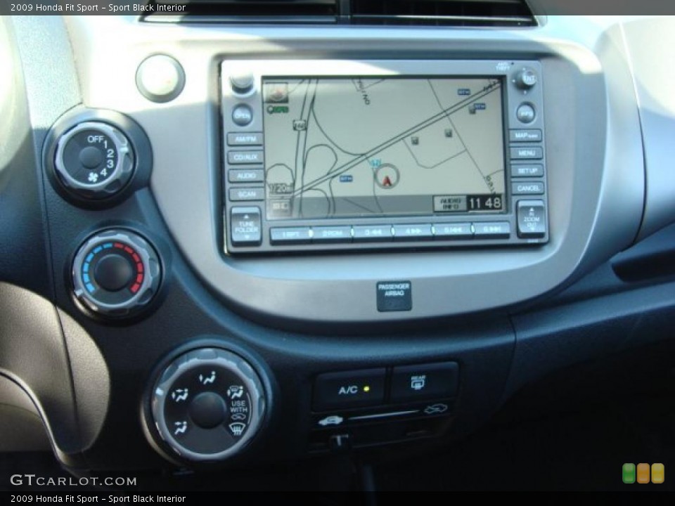 Sport Black Interior Navigation for the 2009 Honda Fit Sport #48733847