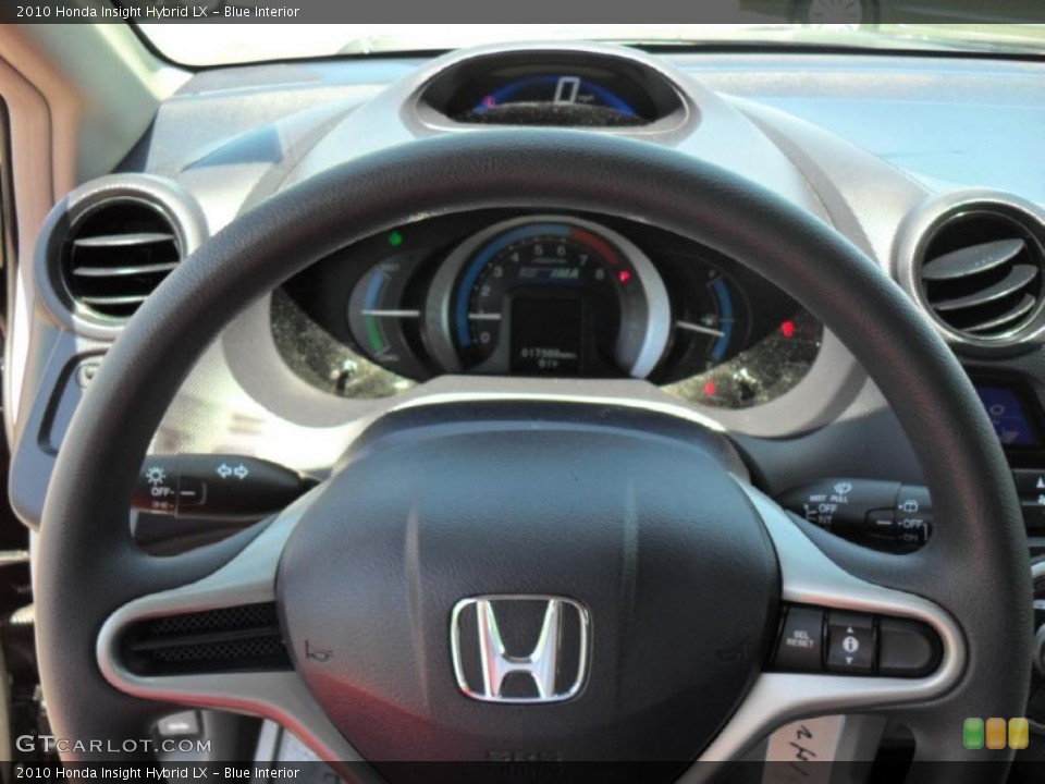 Blue Interior Gauges for the 2010 Honda Insight Hybrid LX #48733911
