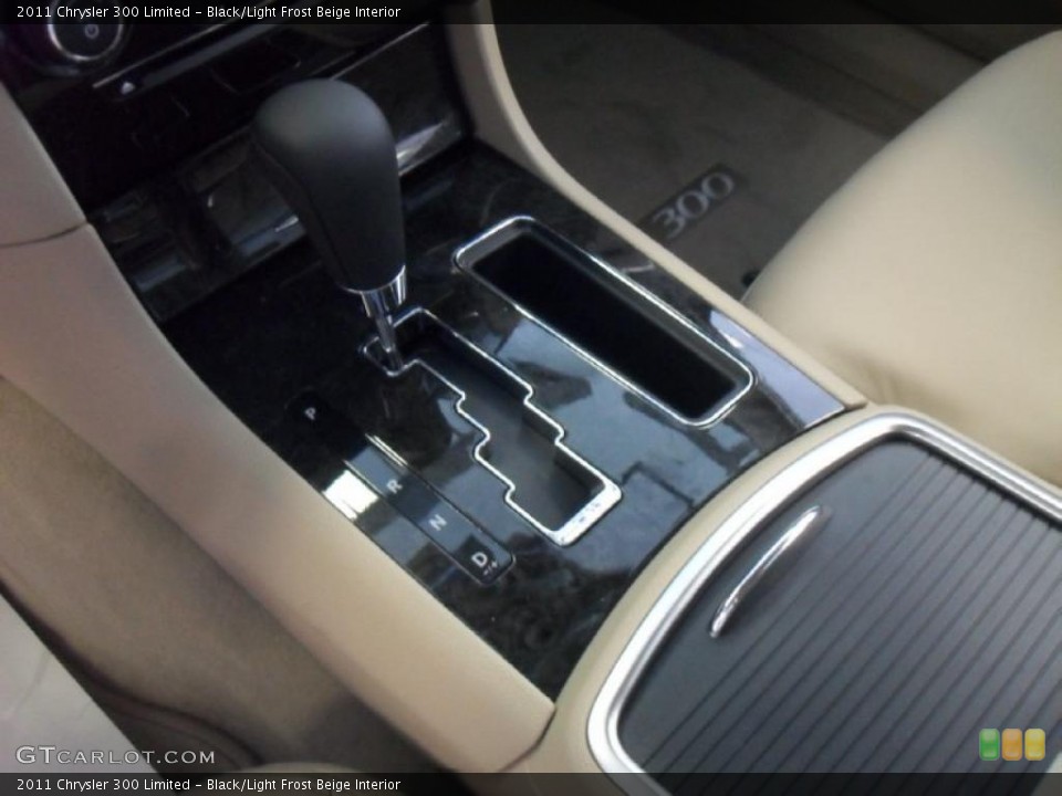 Black/Light Frost Beige Interior Transmission for the 2011 Chrysler 300 Limited #48738061