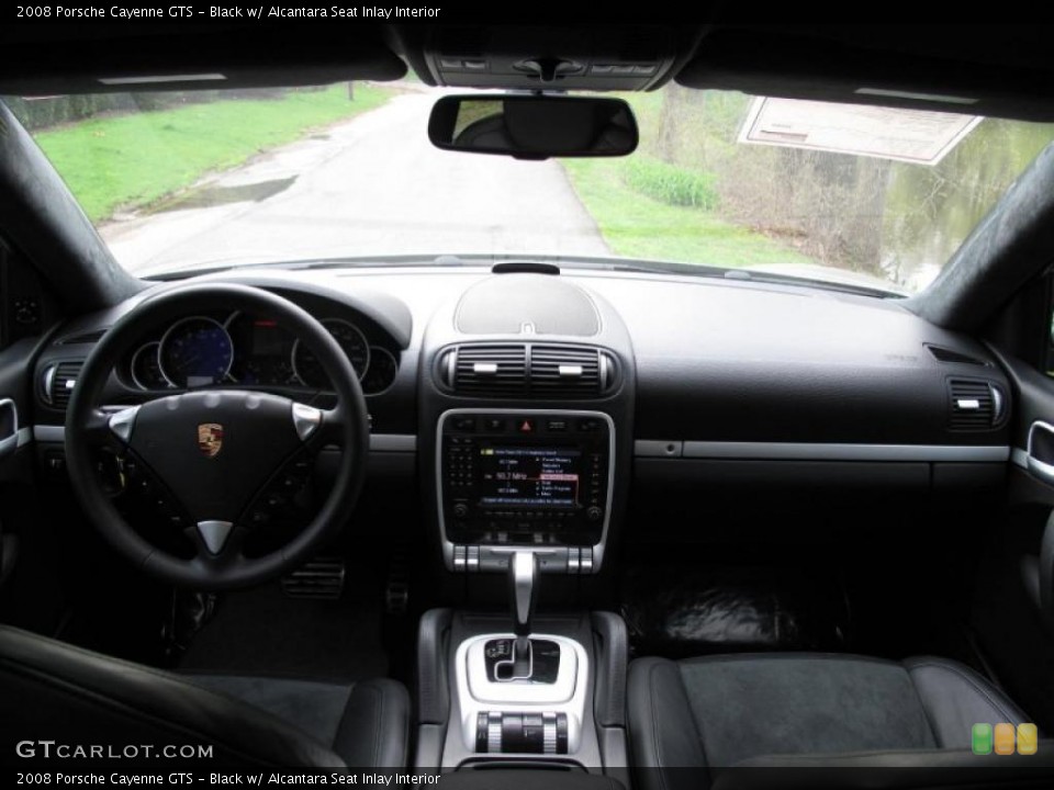 Black w/ Alcantara Seat Inlay Interior Dashboard for the 2008 Porsche Cayenne GTS #48741432