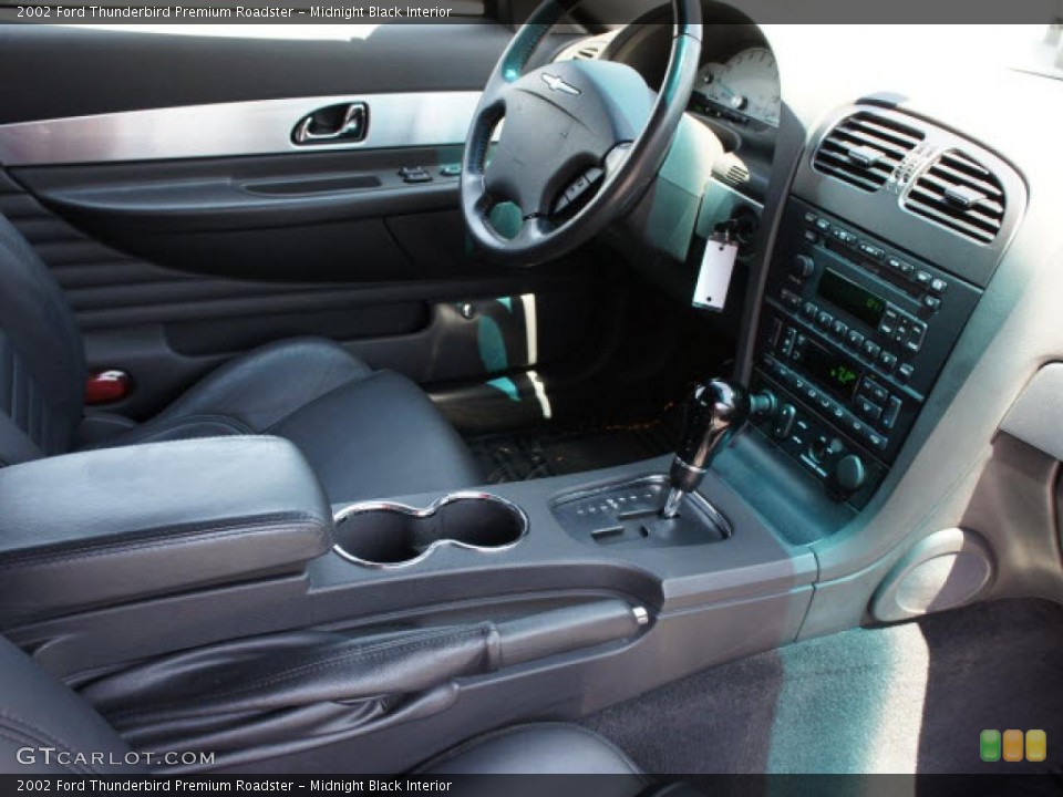 Midnight Black Interior Transmission for the 2002 Ford Thunderbird Premium Roadster #48741835