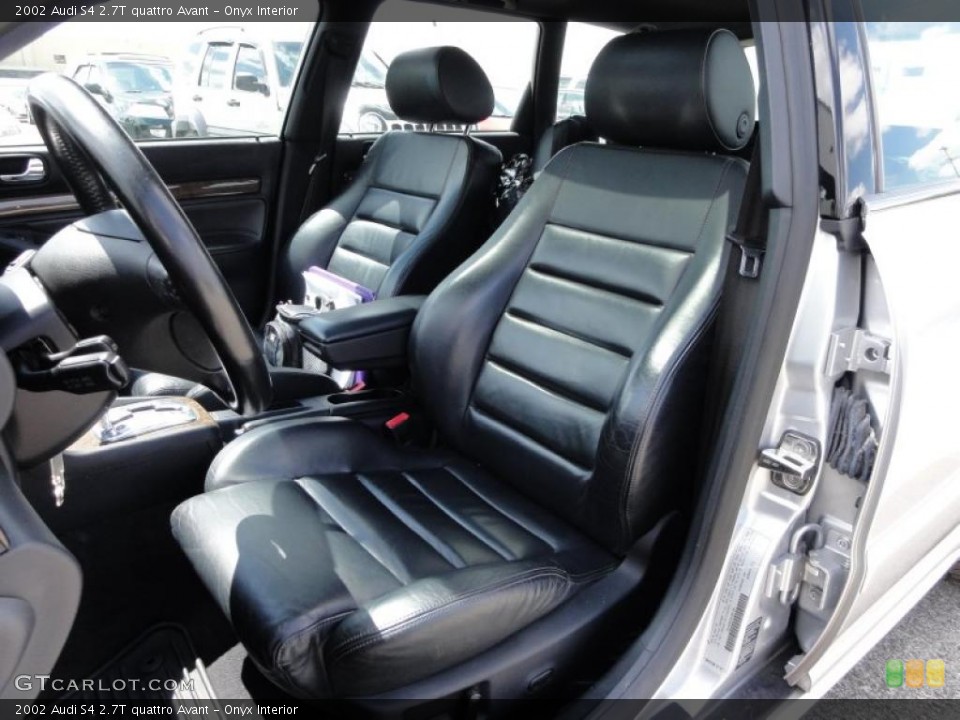 Onyx Interior Photo for the 2002 Audi S4 2.7T quattro Avant #48742161