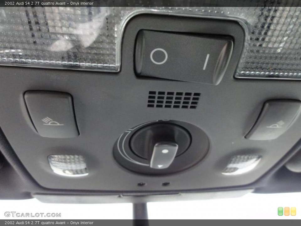 Onyx Interior Controls for the 2002 Audi S4 2.7T quattro Avant #48742581