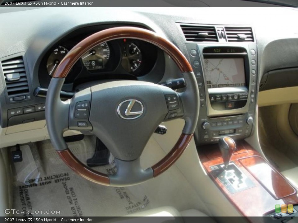 Cashmere Interior Dashboard for the 2007 Lexus GS 450h Hybrid #48743880