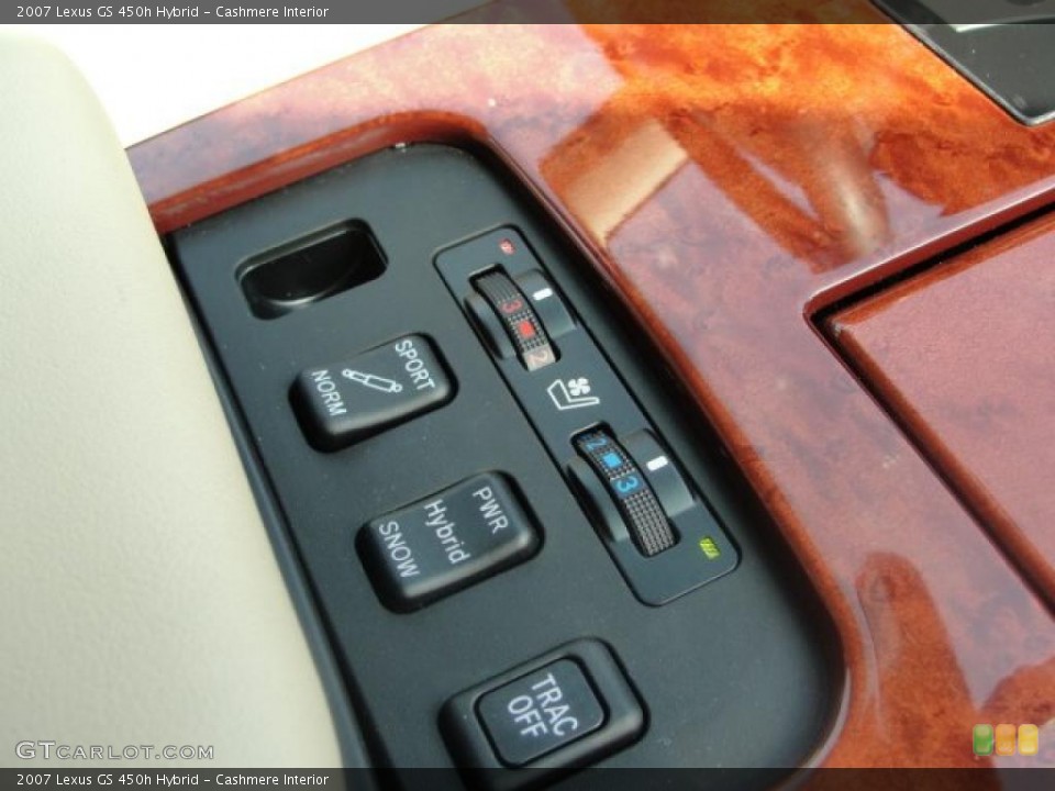 Cashmere Interior Controls for the 2007 Lexus GS 450h Hybrid #48743967