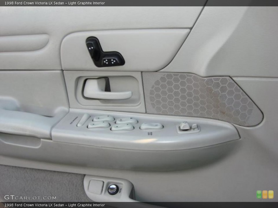 Light Graphite Interior Controls for the 1998 Ford Crown Victoria LX Sedan #48744033