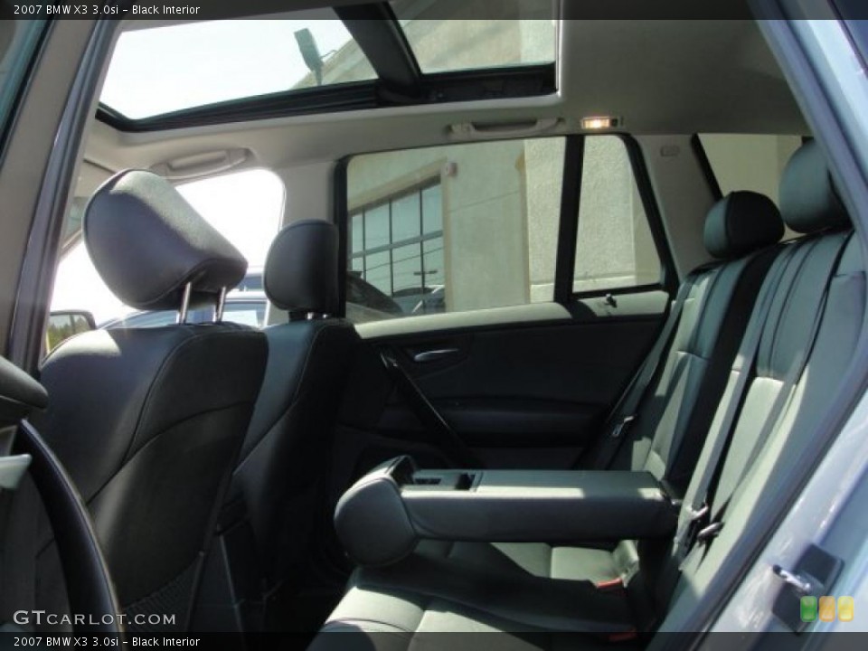Black Interior Photo for the 2007 BMW X3 3.0si #48744675