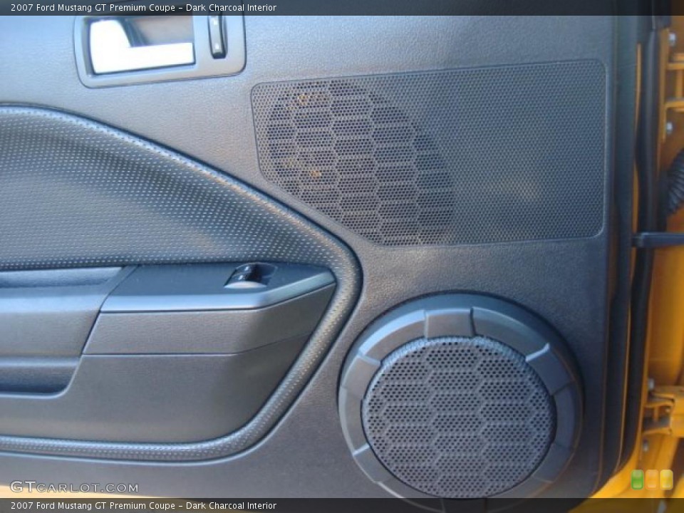 Dark Charcoal Interior Door Panel for the 2007 Ford Mustang GT Premium Coupe #48745350