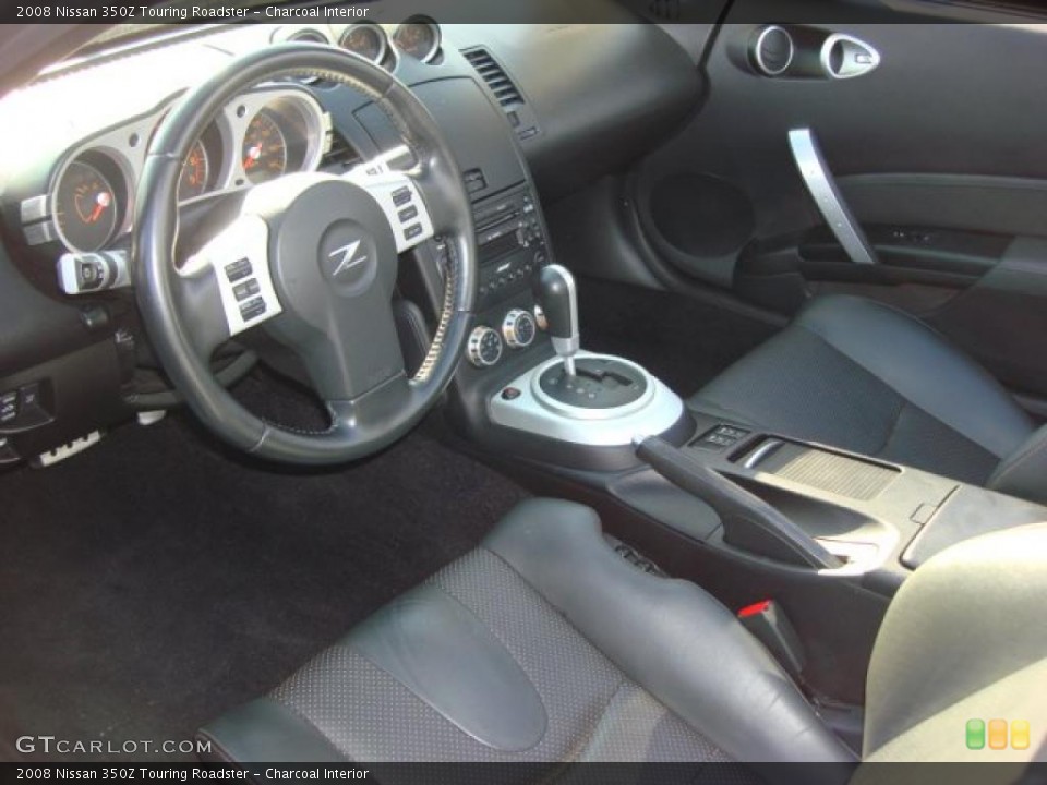 Charcoal Interior Steering Wheel for the 2008 Nissan 350Z Touring Roadster #48745662