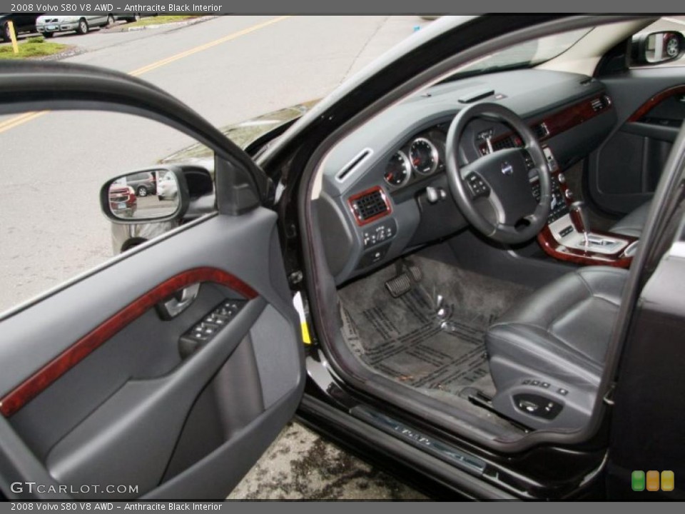 Anthracite Black Interior Photo for the 2008 Volvo S80 V8 AWD #48746052