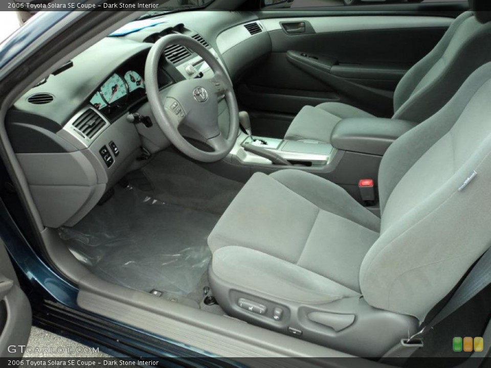 Dark Stone Interior Photo for the 2006 Toyota Solara SE Coupe #48747372