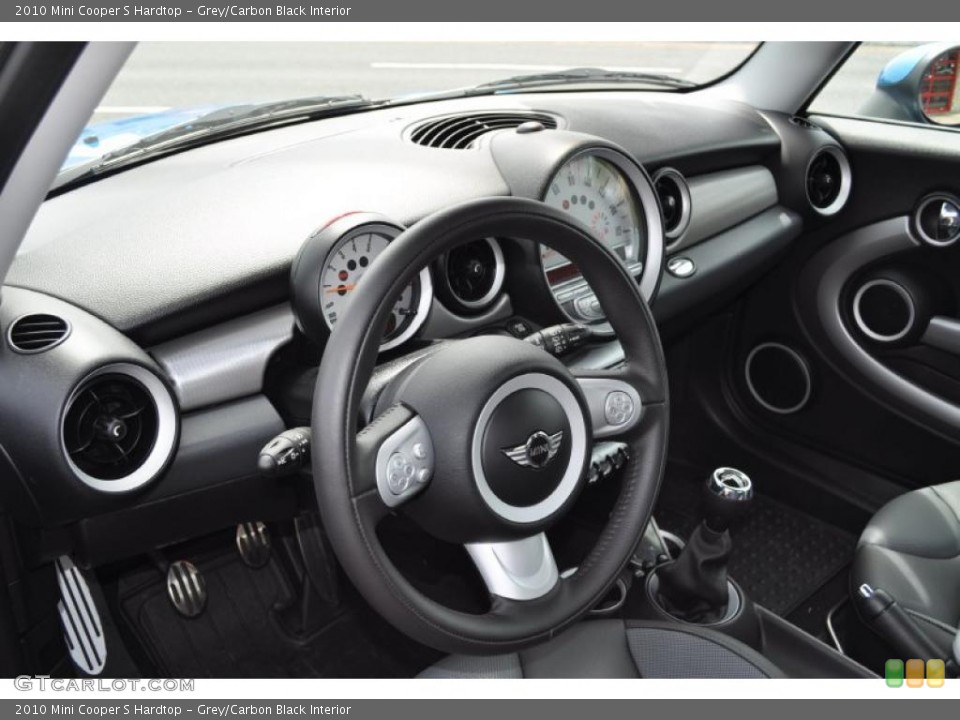 Grey/Carbon Black Interior Dashboard for the 2010 Mini Cooper S Hardtop #48748660