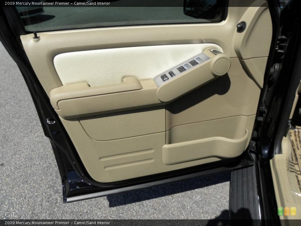 Camel/Sand Interior Door Panel for the 2009 Mercury Mountaineer Premier #48749904