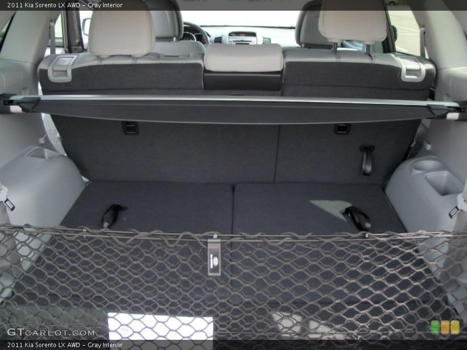 Gray Interior Trunk for the 2011 Kia Sorento LX AWD #48750513