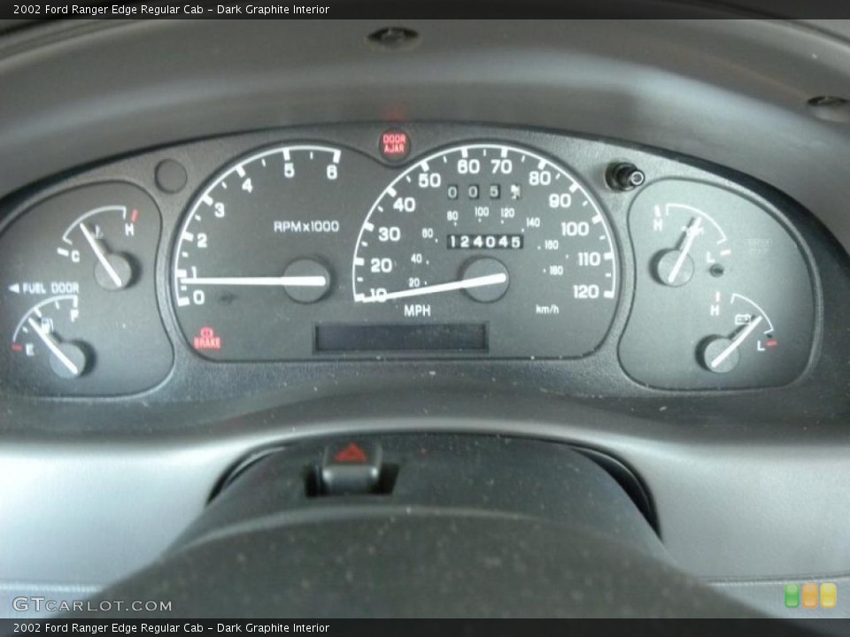 Dark Graphite Interior Gauges for the 2002 Ford Ranger Edge Regular Cab #48750969