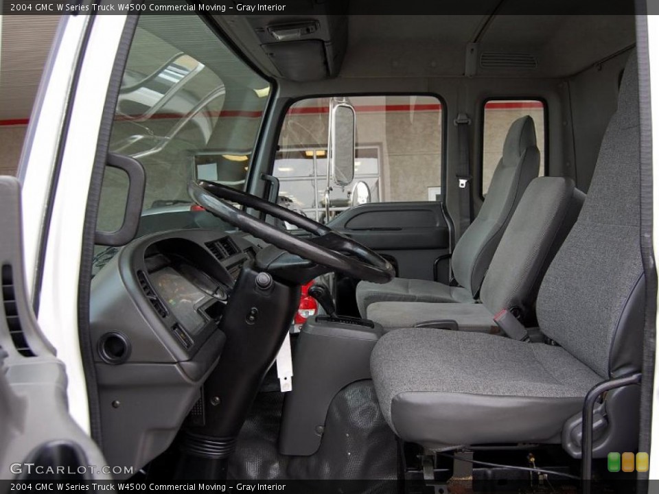 Gray Interior Photo for the 2004 GMC W Series Truck W4500 Commercial Moving #48751701