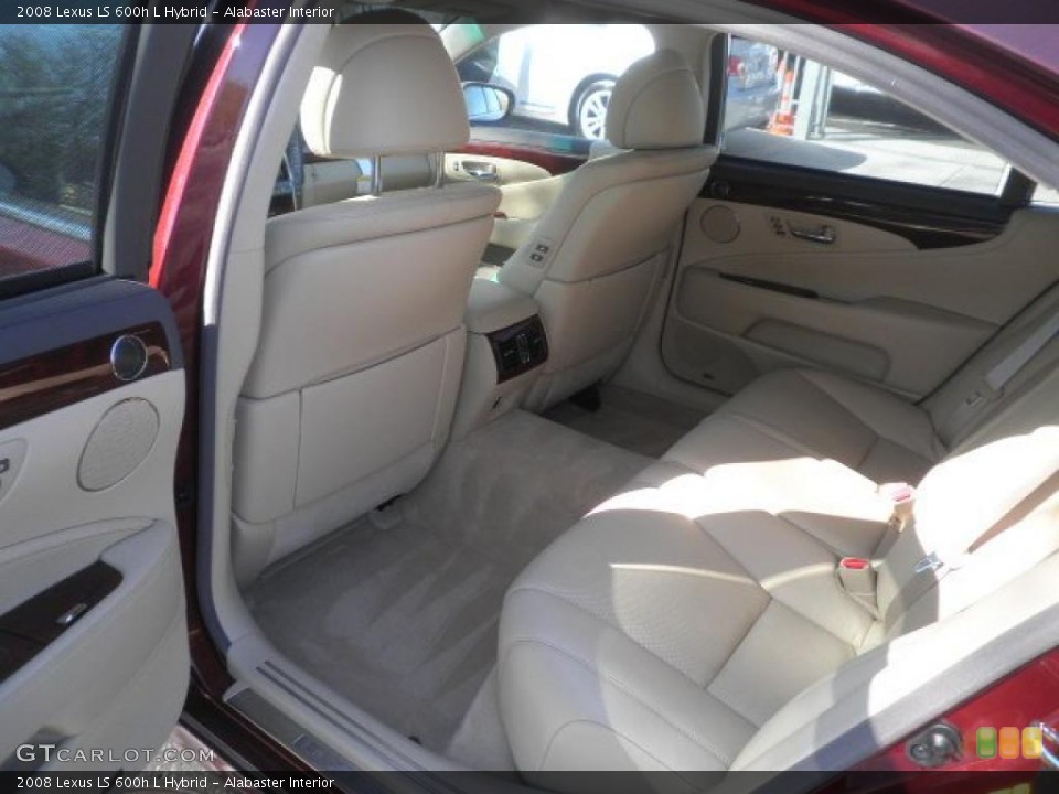 Alabaster Interior Photo for the 2008 Lexus LS 600h L Hybrid #48751911