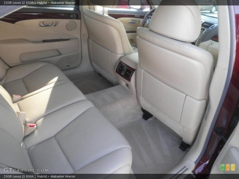 Alabaster Interior Photo for the 2008 Lexus LS 600h L Hybrid #48751917