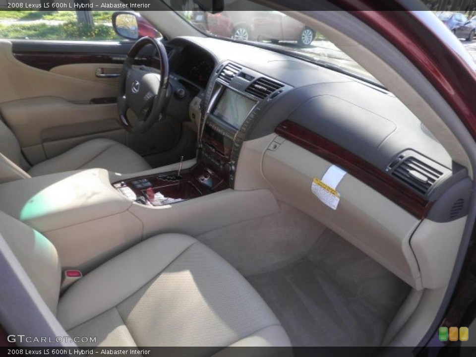 Alabaster Interior Photo for the 2008 Lexus LS 600h L Hybrid #48751923