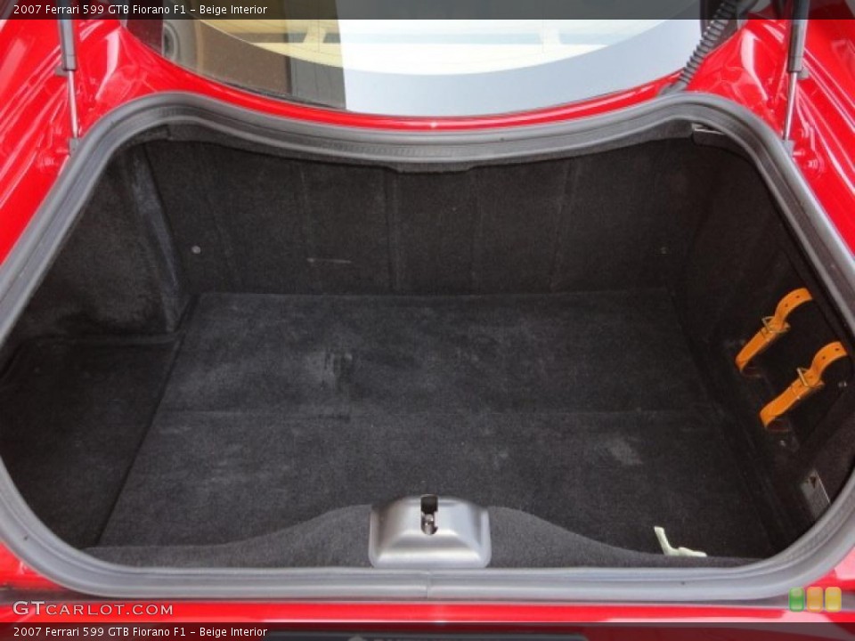 Beige Interior Trunk for the 2007 Ferrari 599 GTB Fiorano F1 #48753964