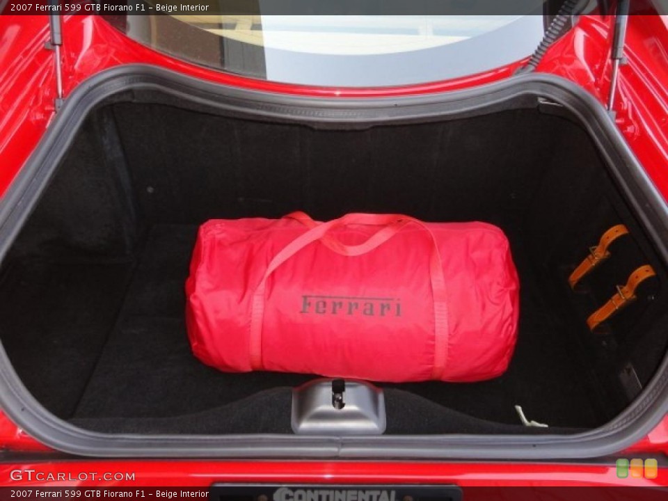 Beige Interior Trunk for the 2007 Ferrari 599 GTB Fiorano F1 #48753982