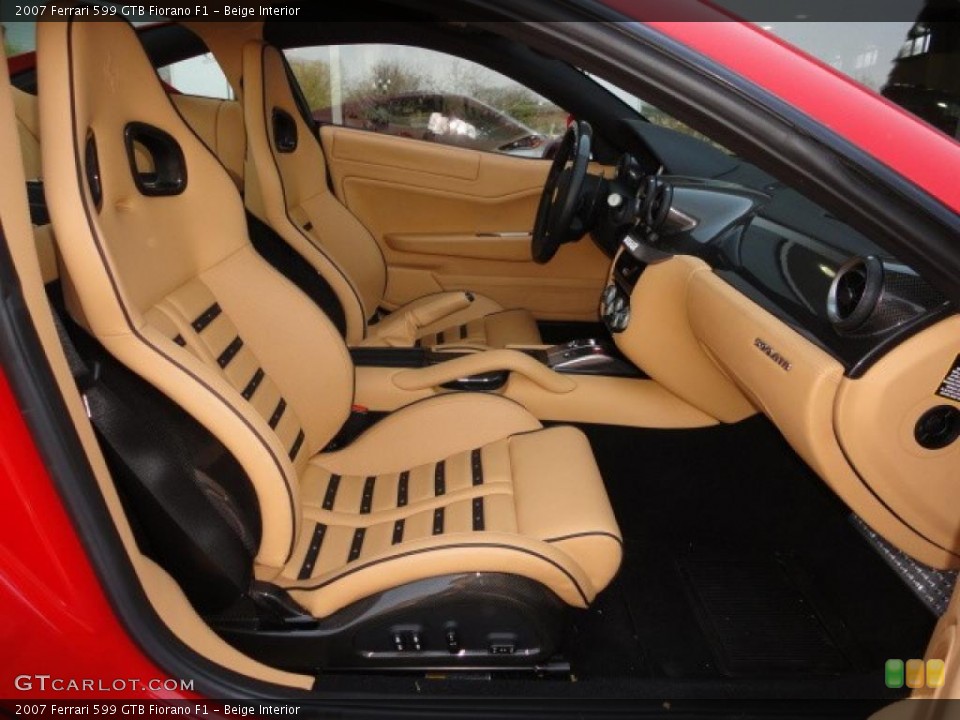 Beige Interior Photo for the 2007 Ferrari 599 GTB Fiorano F1 #48754052