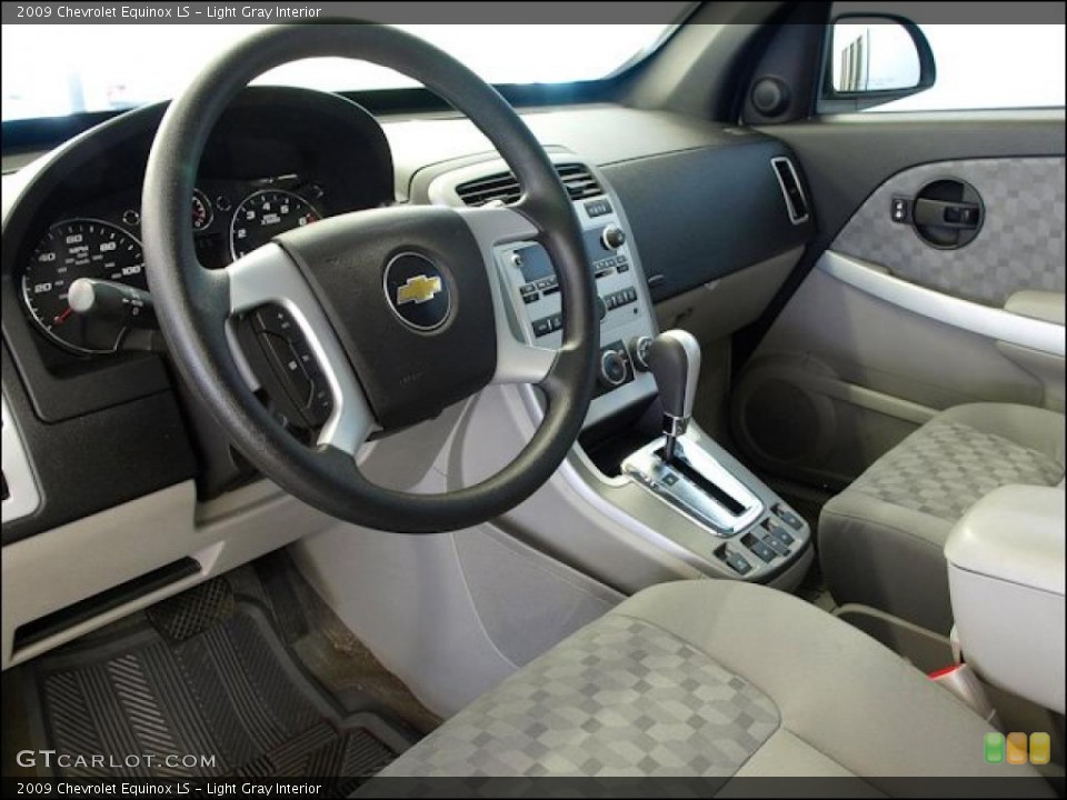 Light Gray Interior Prime Interior for the 2009 Chevrolet Equinox LS #48754891