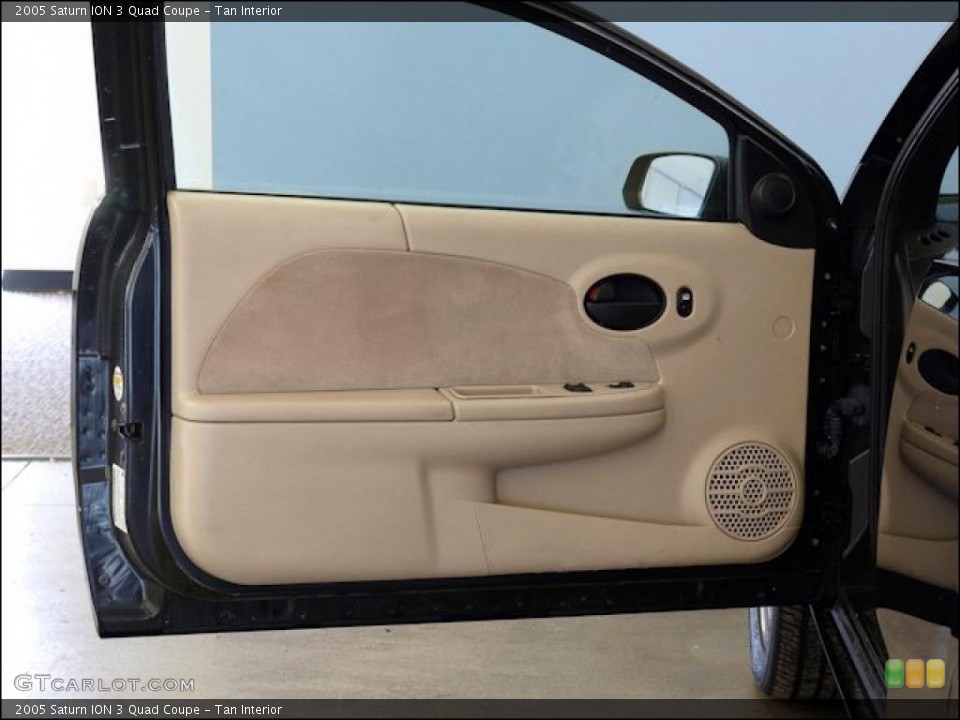 Tan Interior Door Panel for the 2005 Saturn ION 3 Quad Coupe #48755224