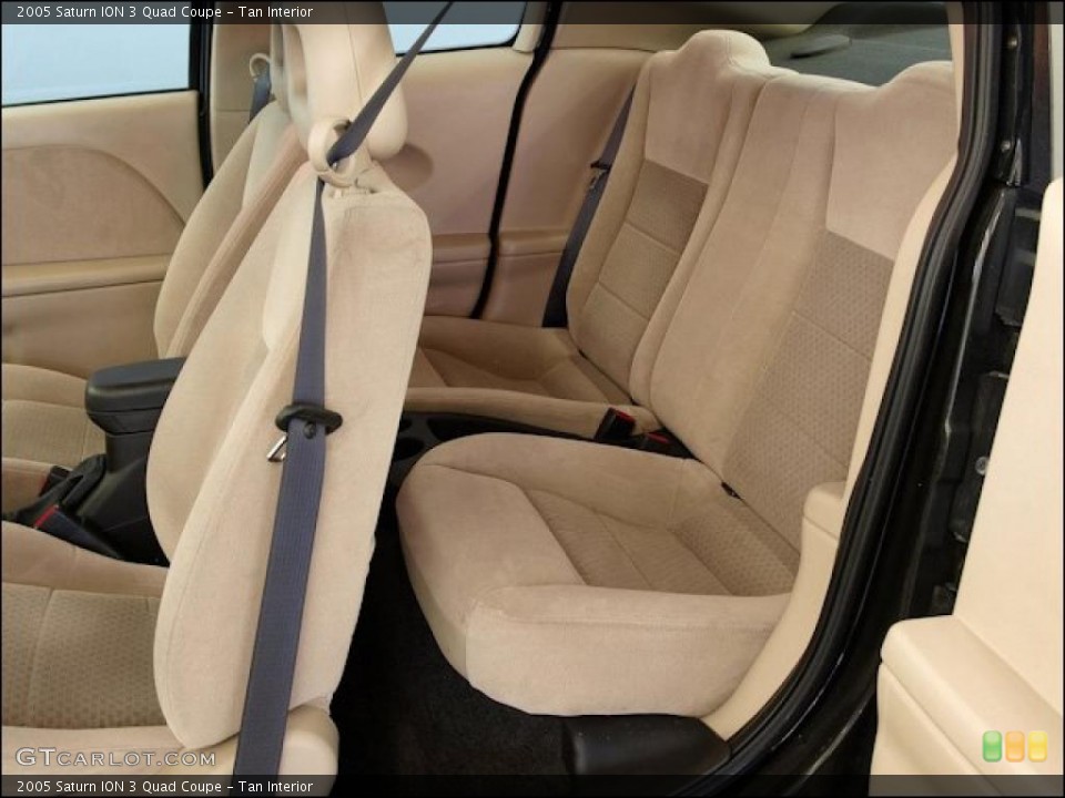 Tan Interior Photo for the 2005 Saturn ION 3 Quad Coupe #48755266