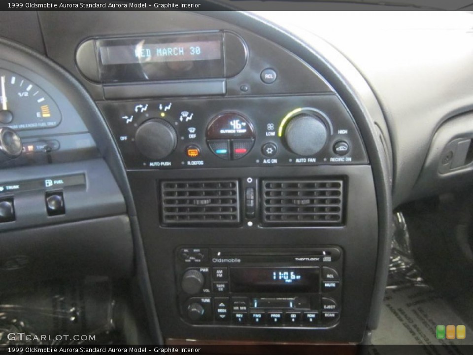 Graphite Interior Controls for the 1999 Oldsmobile Aurora  #48755296
