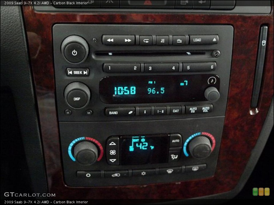 Carbon Black Interior Controls for the 2009 Saab 9-7X 4.2i AWD #48755823