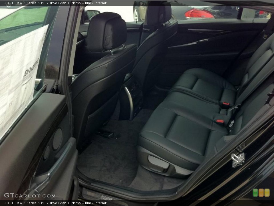 Black Interior Photo for the 2011 BMW 5 Series 535i xDrive Gran Turismo #48756094
