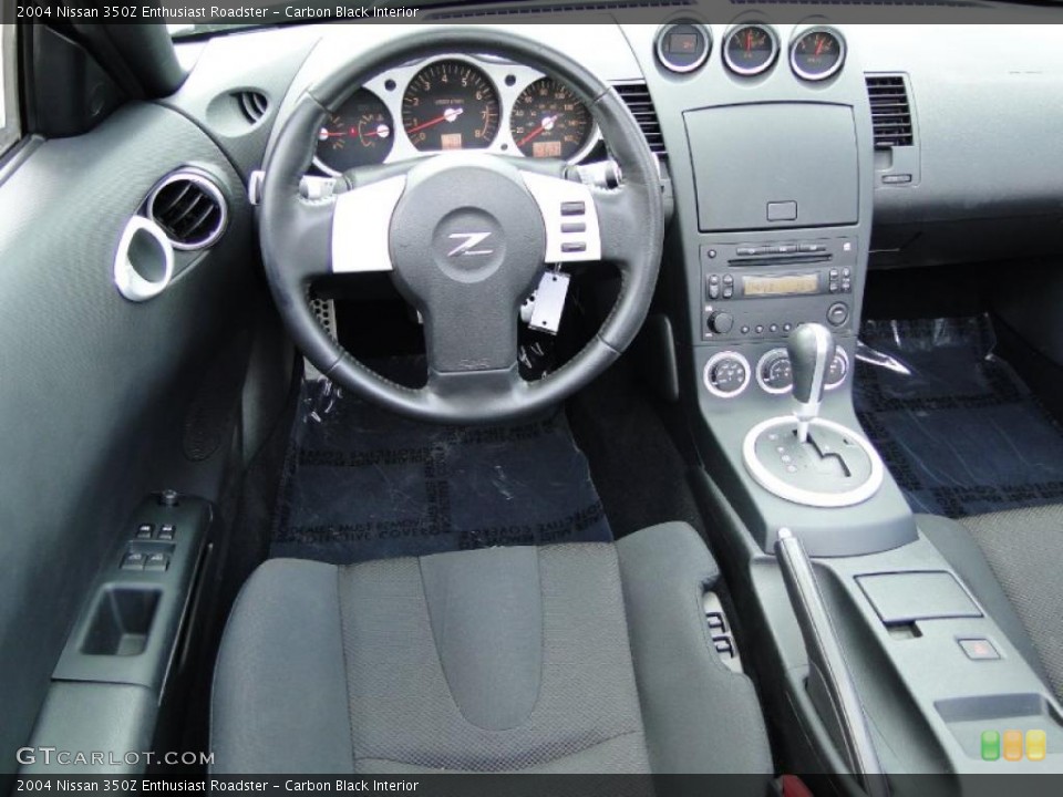 Carbon Black Interior Steering Wheel For The 2004 Nissan