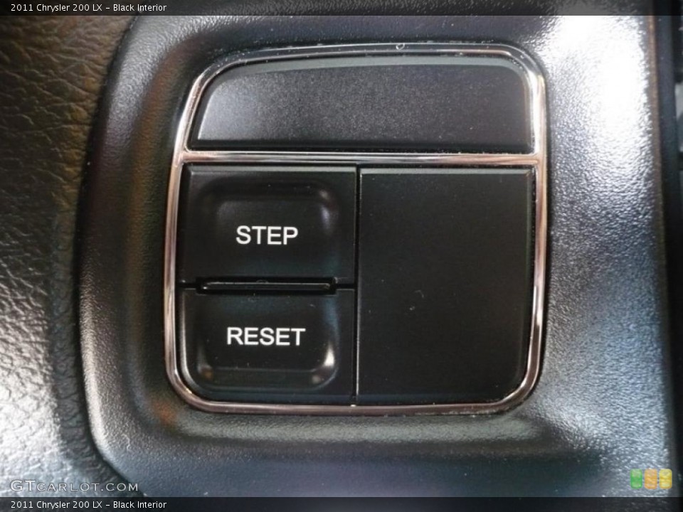 Black Interior Controls for the 2011 Chrysler 200 LX #48763519